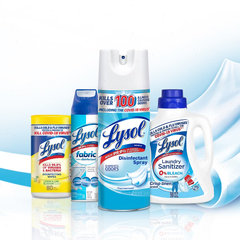 Lysol Crisp Linen Disinfectant Aerosol Spray