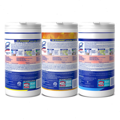 Lysol Disinfecting Wipes - Lemon/Crisp Linen/Mango and Hibiscus - 240ct/3pk