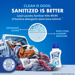 Lysol Crisp Linen Scented Laundry Sanitizer