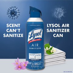 Lysol Air Sanitizer Spray - White Linen - 10oz/2ct