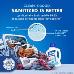 Lysol Crisp Linen Scented Laundry Sanitizer