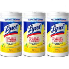 Lysol Lemon & Lime Disinfecting Wipes - 240ct/3pk