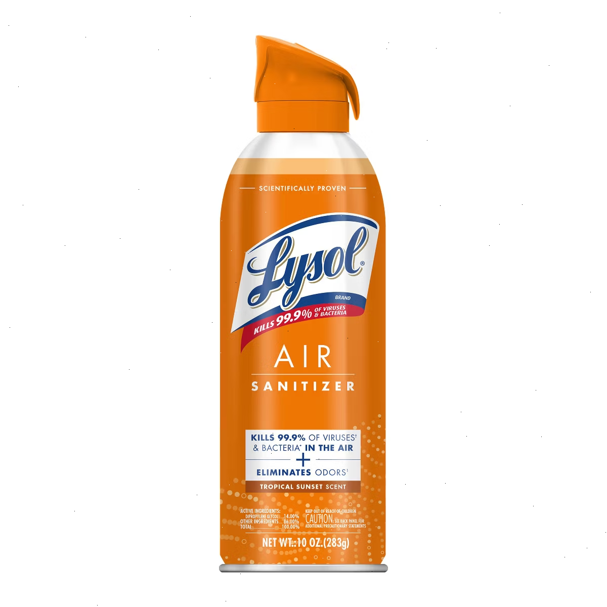 Lysol Tropical Sunset Air Sanitizer Aerosol Spray - 10oz