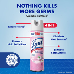 Lysol Early Morning Breeze Disinfectant Spray - 19oz/2ct