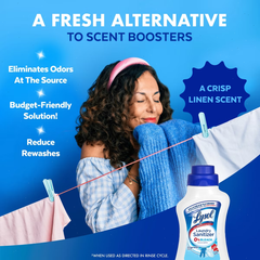 Lysol Crisp Linen Scented Laundry Sanitizer