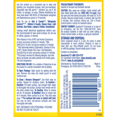 Lysol Lemon and Lime Blossom Disinfecting Wipes