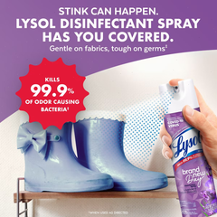 Lysol Lavender Disinfectant Aerosol Spray - 38 fl oz: Aluminum-Free Cleaning Solution for Multipurpose, Multi-Surface Use