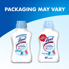 Lysol Laundry Sanitizer Free & Clear